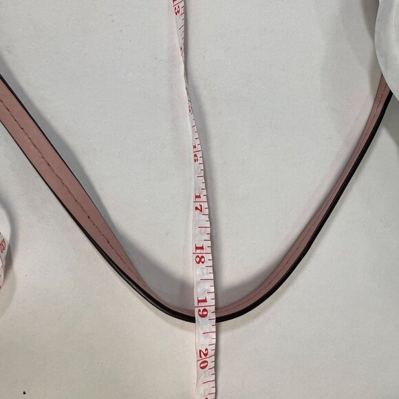 Michael Kors Small Pebbled Leather Dusty Pink Crossbody Tote Bag Purse Messenger - Picture 13 of 15